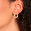 Tommy Hilfiger Heart Earrings, Gold