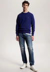 Tommy Hilfiger Heathered Knit Cashmere Sweater, Twilight Lapis