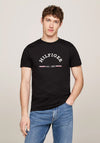 Tommy Hilfiger Logo Arch T-Shirt, Black