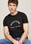 Tommy Hilfiger Logo Arch T-Shirt, Black