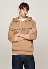 Tommy Hilfiger Logo Drawstring Hoodie, Safari Canvas