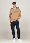 Tommy Hilfiger Logo Drawstring Hoodie, Safari Canvas