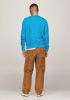 Tommy Hilfiger Logo Flex Crew Neck Sweatshirt, Cerulean Aqua