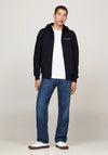 Tommy Hilfiger Logo Fur Lined Full Zip Hoodie, Desert Sky