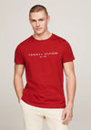 Tommy Hilfiger Logo T-Shirt, Dark Magma