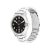 Tommy Hilfiger Men’s Forrest Watch, Silver & Black