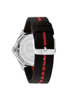 Tommy Hilfiger Mens TH1792010 Logan Watch, Black & Silver