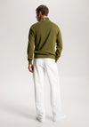 Tommy Hilfiger Pima Cotton Half Zip Sweater, Putting Green