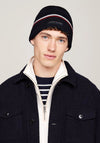 Tommy Hilfiger Signature Tape Beanie, Space Blue