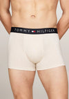 Tommy Hilfiger TH Original Logo Waistband 3 Pack Trunks, Multi