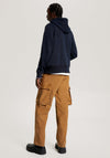 Tommy Hilfiger Tipped Cuff Logo Hoodie, Desert Sky