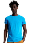 Tommy Hilfiger Logo Tipped T-Shirt, Cerulean Aqua