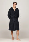 Tommy Hilfiger Towelling Hooded Bathrobe, Navy