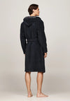 Tommy Hilfiger Towelling Hooded Bathrobe, Navy