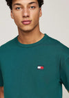 Tommy Jeans Badge T-Shirt, Deep Seawater Green