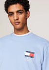 Tommy Jeans Logo Crew Neck Sweatshirt, Westside Blue