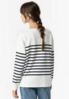 Tiffosi Venice Striped Top, White