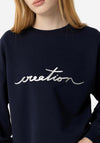 Tiffosi Oceanic Crew Neck Sweatshirt, Navy