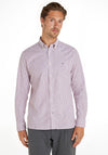 Tommy Hilfiger 1985 Flex Stripe Shirt, Rouge & Optic White