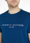 Tommy Hilfiger Logo T-Shirt, Deep Indigo