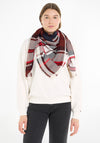 Tommy Hilfiger Large Check Square Scarf, Multi Coloured