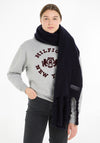 Tommy Hilfiger Twist Large Scarf, Navy