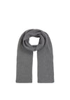 Tommy Hilfiger Essentials Flag Rib Knit Scarf, Grey