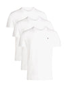 Tommy Hilfiger Signature Cotton Essential 3 Pack T-Shirts, White