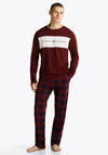 Tommy Hilfiger Pyjama Check Bottoms, Wine & Navy