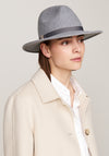 Tommy Hilfiger Monogram Fedora Hat, Grey