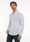 Tommy Hilfiger Mini Print Slim Fit Shirt, Optic White Multi