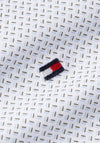 Tommy Hilfiger Mini Print Slim Fit Shirt, Optic White Multi