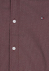 Tommy Hilfiger Mini Print Slim Fit Shirt, Wine