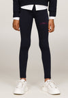 Tommy Hilfiger Girl Foil Logo Leggings, Desert Sky