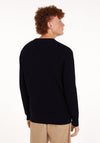 Tommy Hilfiger Textured Knit Crew Neck Sweater, Desert Sky