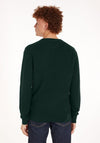 Tommy Hilfiger Textured Knit Crew Neck Sweater, Ornamental Green