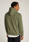 Tommy Hilfiger Essential Flag Logo Hoodie, Battle Green