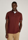 Tommy Hilfiger Tipped Polo Shirt, Deep Rouge