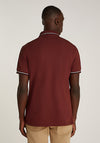 Tommy Hilfiger Tipped Polo Shirt, Deep Rouge