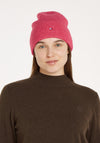 Tommy Hilfiger Essential Flag Fuzzy Beanie, Pink