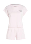 Tommy Hilfiger Jersey Short Sleeve Pyjamas Set, Pink