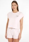 Tommy Hilfiger Jersey Short Sleeve Pyjamas Set, Pink