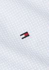 Tommy Hilfiger Flex Micro Print Shirt, Vessel Blue