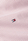 Tommy Hilfiger Flex Micro Print Shirt, Dark Magma