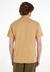 Tommy Jeans XS Badge T-Shirt, Tawny Sand