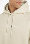 Tommy Jeans Linear Logo Hoodie, Newsprint