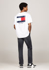 Tommy Jeans Flag Logo Graphic T-Shirt, White