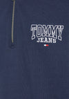 Tommy Jeans Graphic Half Zip Sweatshirt, Twilight Navy