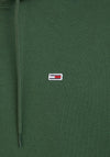 Tommy Jeans Flag Logo Hoodie, Collegiate Green