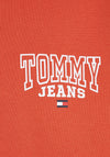 Tommy Jeans Graphic Sweatshirt, Burnt Vermillion